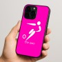 כיסוי בעיצוב אישי עם השם שלך לדגם - Apple iPhone 15 Pro בעיצוב כדורגל אולימפי
