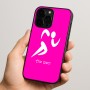 כיסוי בעיצוב אישי עם השם שלך לדגם - Apple iPhone 15 Pro בעיצוב רצים אולימפיים