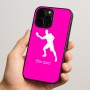 כיסוי בעיצוב אישי עם השם שלך לדגם - Apple iPhone 15 Pro בעיצוב שחקן פינג פונג
