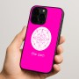 כיסוי בעיצוב אישי עם השם שלך לדגם - Apple iPhone 15 Pro בעיצוב לוח שנה אצטקי של המאיה