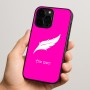 כיסוי בעיצוב אישי עם השם שלך לדגם - Apple iPhone 15 Pro בעיצוב נוצת נוצה
