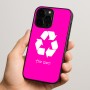כיסוי בעיצוב אישי עם השם שלך לדגם - Apple iPhone 15 Pro בעיצוב למחזר