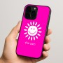 כיסוי בעיצוב אישי עם השם שלך לדגם - Apple iPhone 15 Pro בעיצוב שמש