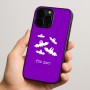 כיסוי בעיצוב אישי עם השם שלך לדגם - Apple iPhone 15 Pro בעיצוב עטלפים