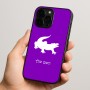 כיסוי בעיצוב אישי עם השם שלך לדגם - Apple iPhone 15 Pro בעיצוב תנין