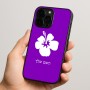 כיסוי בעיצוב אישי עם השם שלך לדגם - Apple iPhone 15 Pro בעיצוב פרח היביסקוס