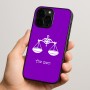 כיסוי בעיצוב אישי עם השם שלך לדגם - Apple iPhone 15 Pro בעיצוב מזלות - מאזניים