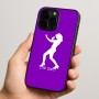 כיסוי בעיצוב אישי עם השם שלך לדגם - Apple iPhone 15 Pro בעיצוב אישה מגוננת