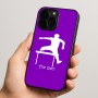 כיסוי בעיצוב אישי עם השם שלך לדגם - Apple iPhone 15 Pro בעיצוב קפיצת משוכות