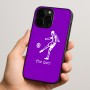 כיסוי בעיצוב אישי עם השם שלך לדגם - Apple iPhone 15 Pro בעיצוב שחקן כדורגל
