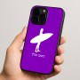 כיסוי בעיצוב אישי עם השם שלך לדגם - Apple iPhone 15 Pro בעיצוב גלישה - גלישה