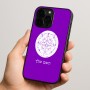 כיסוי בעיצוב אישי עם השם שלך לדגם - Apple iPhone 15 Pro בעיצוב לוח שנה אצטקי של המאיה