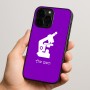 כיסוי בעיצוב אישי עם השם שלך לדגם - Apple iPhone 15 Pro בעיצוב מיקרוסקופ