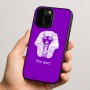כיסוי בעיצוב אישי עם השם שלך לדגם - Apple iPhone 15 Pro בעיצוב פרעה - תות ענח' אמון מצרי