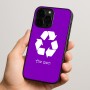 כיסוי בעיצוב אישי עם השם שלך לדגם - Apple iPhone 15 Pro בעיצוב למחזר