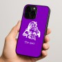 כיסוי בעיצוב אישי עם השם שלך לדגם - Apple iPhone 15 Pro בעיצוב סנטה קלאוס