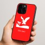כיסוי בעיצוב אישי עם השם שלך לדגם - Apple iPhone 15 Pro בעיצוב נשר אמריקאי