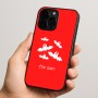כיסוי בעיצוב אישי עם השם שלך לדגם - Apple iPhone 15 Pro בעיצוב עטלפים