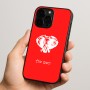 כיסוי בעיצוב אישי עם השם שלך לדגם - Apple iPhone 15 Pro בעיצוב ראש פיל
