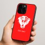 כיסוי בעיצוב אישי עם השם שלך לדגם - Apple iPhone 15 Pro בעיצוב פני פנטרה