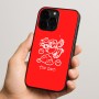 כיסוי בעיצוב אישי עם השם שלך לדגם - Apple iPhone 15 Pro בעיצוב מחזמר אנג'ל 2