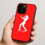 כיסוי בעיצוב אישי עם השם שלך לדגם - Apple iPhone 15 Pro בעיצוב אישה מגוננת