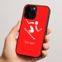 כיסוי בעיצוב אישי עם השם שלך לדגם - Apple iPhone 15 Pro בעיצוב סקי אולימפי
