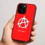 כיסוי בעיצוב אישי עם השם שלך לדגם - Apple iPhone 15 Pro בעיצוב אנרכיה