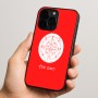 כיסוי בעיצוב אישי עם השם שלך לדגם - Apple iPhone 15 Pro בעיצוב לוח שנה אצטקי של המאיה