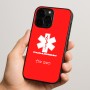 כיסוי בעיצוב אישי עם השם שלך לדגם - Apple iPhone 15 Pro בעיצוב חובש