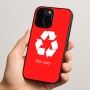 כיסוי בעיצוב אישי עם השם שלך לדגם - Apple iPhone 15 Pro בעיצוב למחזר