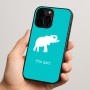 כיסוי בעיצוב אישי עם השם שלך לדגם - Apple iPhone 15 Pro בעיצוב פיל