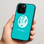 כיסוי בעיצוב אישי עם השם שלך לדגם - Apple iPhone 15 Pro בעיצוב פני אריה