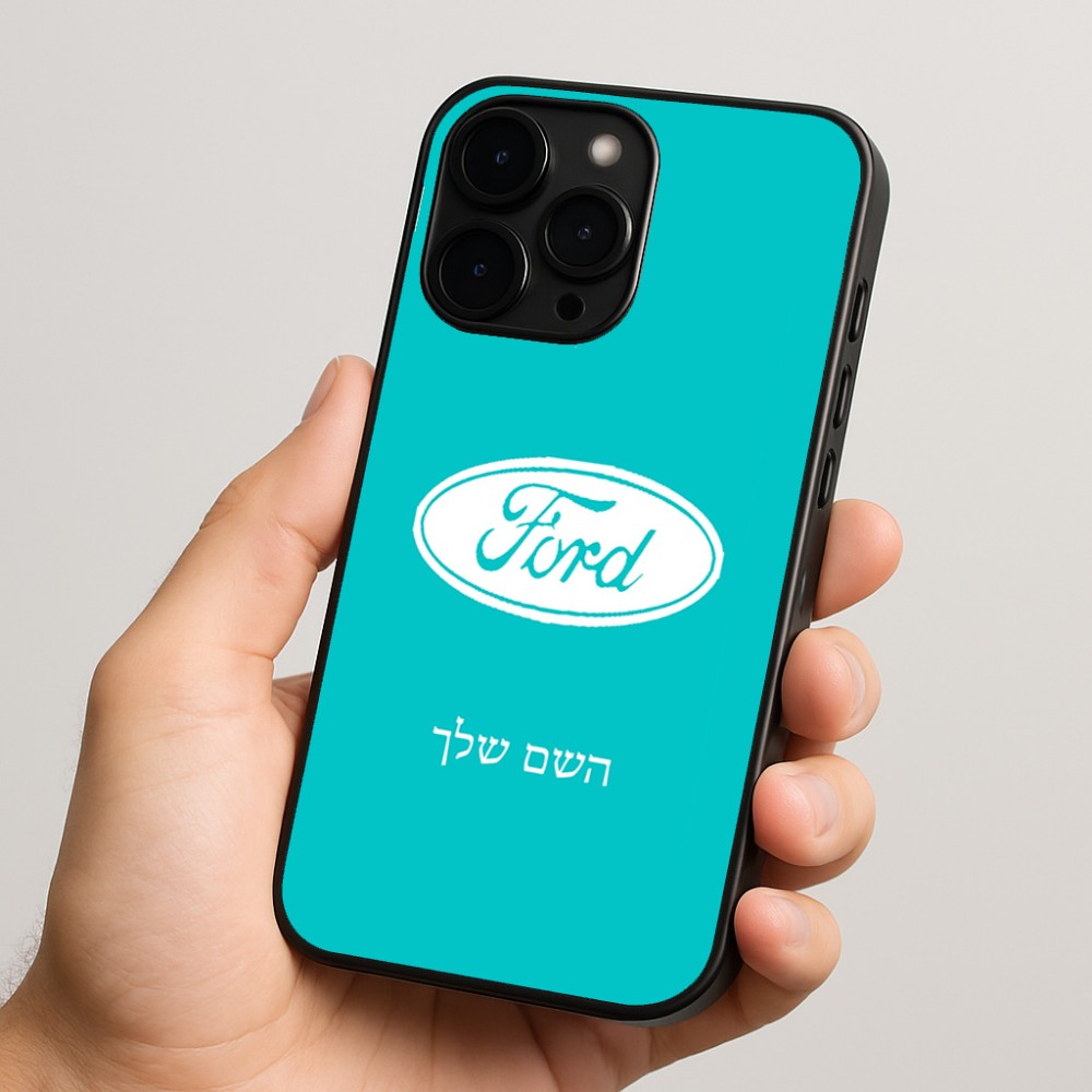 כיסוי בעיצוב אישי עם השם שלך לדגם - Apple iPhone 15 Pro בעיצוב לחצות