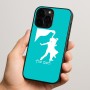 כיסוי בעיצוב אישי עם השם שלך לדגם - Apple iPhone 15 Pro בעיצוב אישה רוקדת עם גבר
