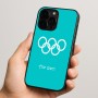 כיסוי בעיצוב אישי עם השם שלך לדגם - Apple iPhone 15 Pro בעיצוב אולימפי