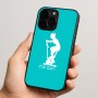 כיסוי בעיצוב אישי עם השם שלך לדגם - Apple iPhone 15 Pro בעיצוב אימון ספינינג - אישה