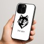 כיסוי בעיצוב אישי עם השם שלך לדגם - Apple iPhone 15 Pro בעיצוב זאב