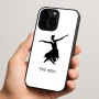 כיסוי בעיצוב אישי עם השם שלך לדגם - Apple iPhone 15 Pro בעיצוב בלרינה
