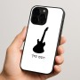 כיסוי בעיצוב אישי עם השם שלך לדגם - Apple iPhone 15 Pro בעיצוב גיטרה