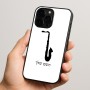 כיסוי בעיצוב אישי עם השם שלך לדגם - Apple iPhone 15 Pro בעיצוב סקסופון