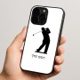 כיסוי בעיצוב אישי עם השם שלך לדגם - Apple iPhone 15 Pro בעיצוב שחקן גולף