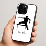 כיסוי בעיצוב אישי עם השם שלך לדגם - Apple iPhone 15 Pro בעיצוב קפיצת משוכות