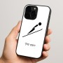 כיסוי בעיצוב אישי עם השם שלך לדגם - Apple iPhone 15 Pro בעיצוב קפיצת סקי אולימפית