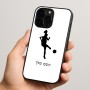 כיסוי בעיצוב אישי עם השם שלך לדגם - Apple iPhone 15 Pro בעיצוב שחקנית כדורגל - אישה