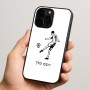 כיסוי בעיצוב אישי עם השם שלך לדגם - Apple iPhone 15 Pro בעיצוב שחקן כדורגל