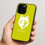 כיסוי בעיצוב אישי עם השם שלך לדגם - Apple iPhone 15 Pro בעיצוב זאב