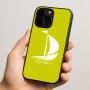 כיסוי בעיצוב אישי עם השם שלך לדגם - Apple iPhone 15 Pro בעיצוב סירה