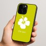 כיסוי בעיצוב אישי עם השם שלך לדגם - Apple iPhone 15 Pro בעיצוב פרח היביסקוס