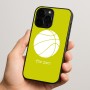 כיסוי בעיצוב אישי עם השם שלך לדגם - Apple iPhone 15 Pro בעיצוב כדורסל